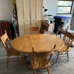 Dining Table Set With stools