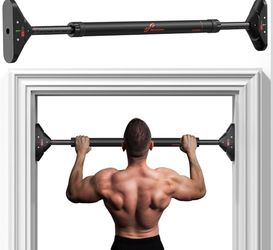 New Pull Up Bar Doorway Chin Up Bar No Screws Door Frame Chin Up Push Up Sit Up Bar Adjustable 75-94