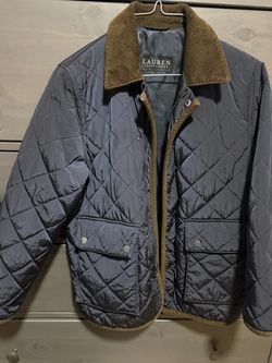 Ralph Lauren Corduroy trim barn jacket