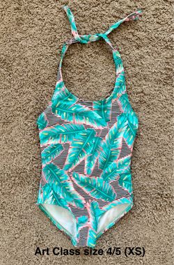 4/5T Girl Art Class Summer Swim Suit