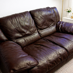 Leather couch