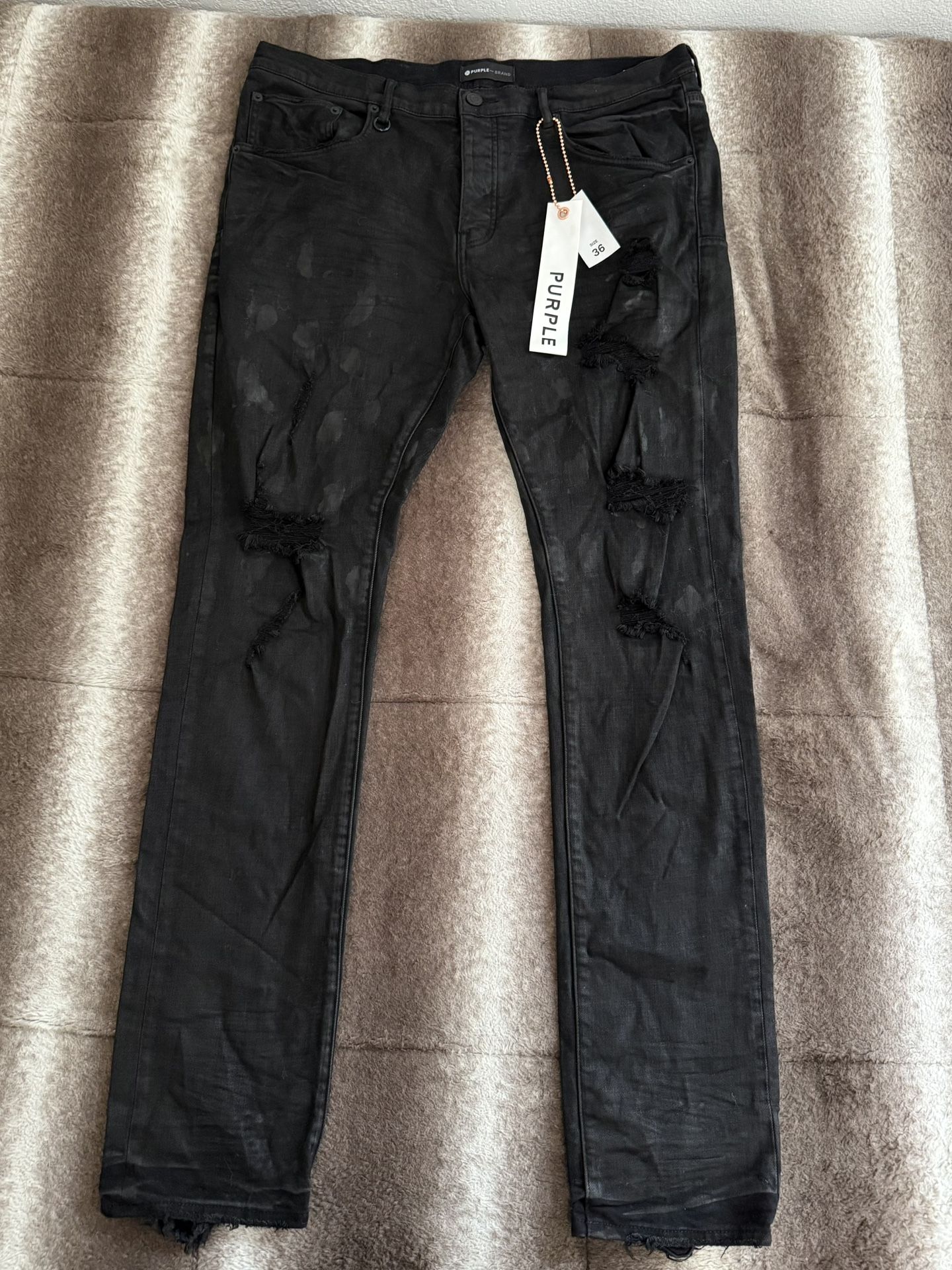 Purple Brand Jeans Black Size 36