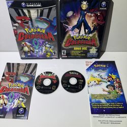 Pokemon Colosseum Nintendo GameCube / Pokemon Colosseum Bonus disc , Both CIB