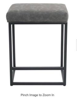 B8 Bar Stool Gray 1F073 Brand New In Box