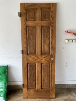 Heavy Wooden Door