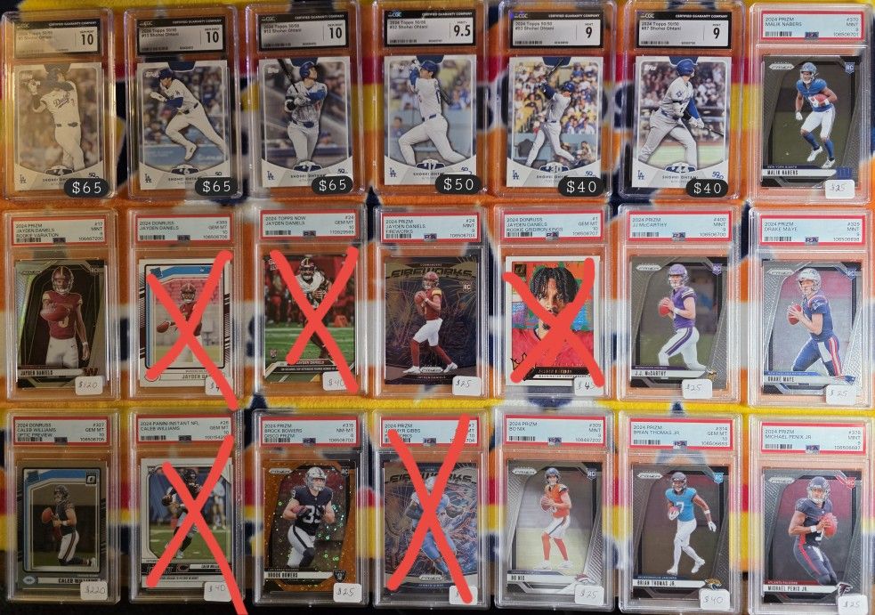 Football &baseball Cards