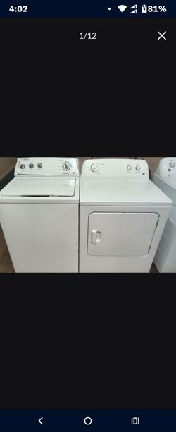 WHIRLPOOL ELITE WHITE TOPLOAD WASHER & KENMORE ELECTRIC DRYER SET
