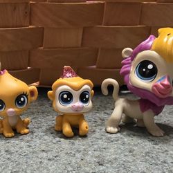 Littlest Pet Shop (LPS) Baboon Family