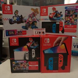 OLED Nintendo Switch  Brand New With Payments $50 Down
