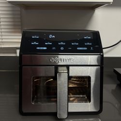 Gourmia 8-Quart Digital Air Fryer with Window & Light