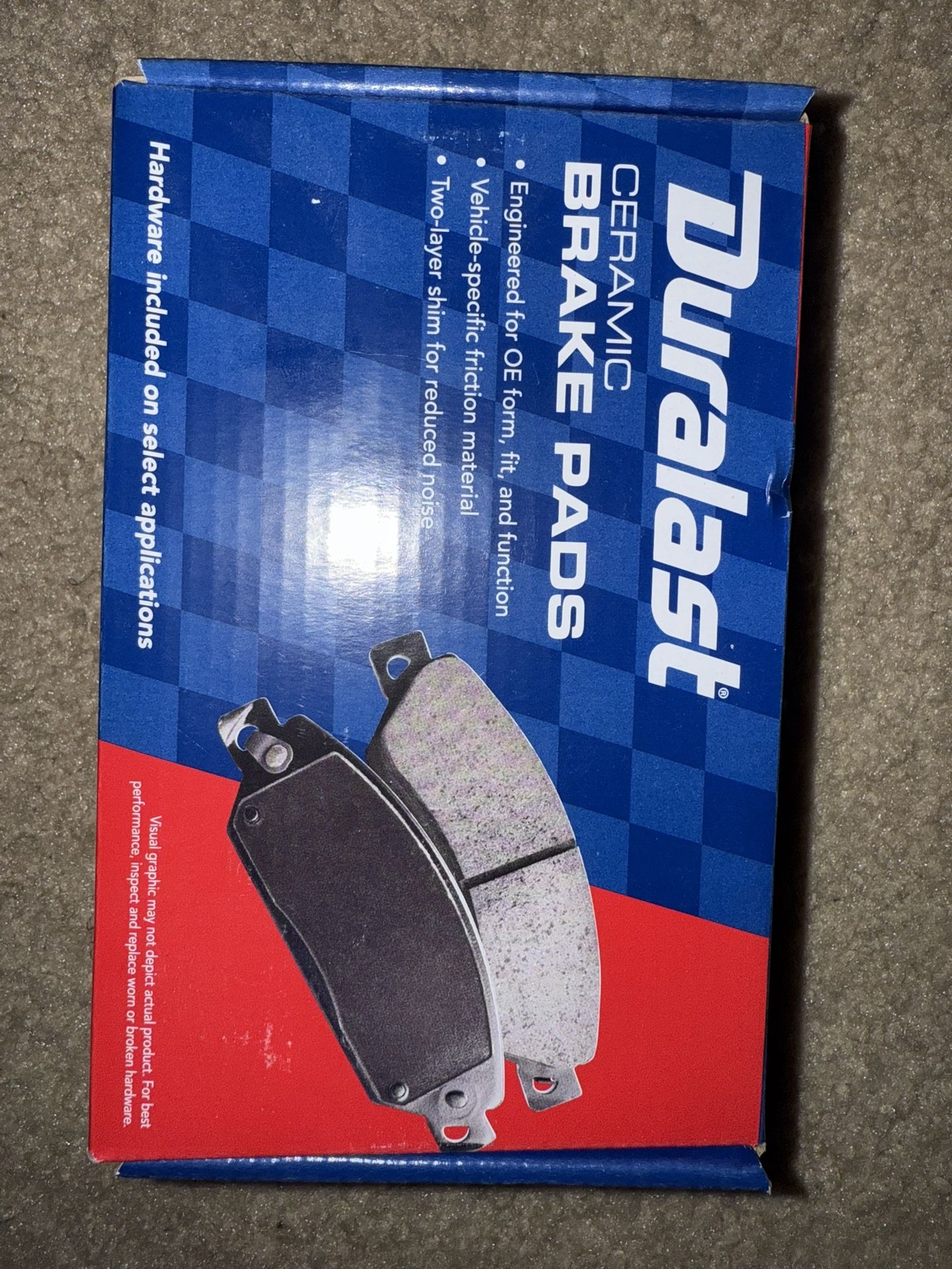 Duralast Ceramic Brake Pads D1212