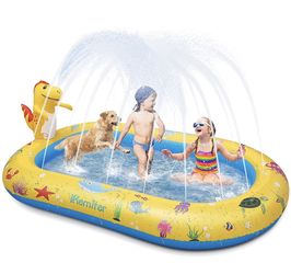 3 in 1 kiddie pool with sprinklers