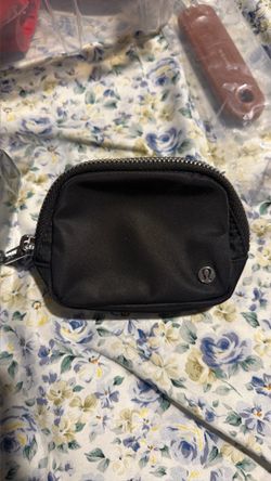 Lululemon Black Small Zip Pouch