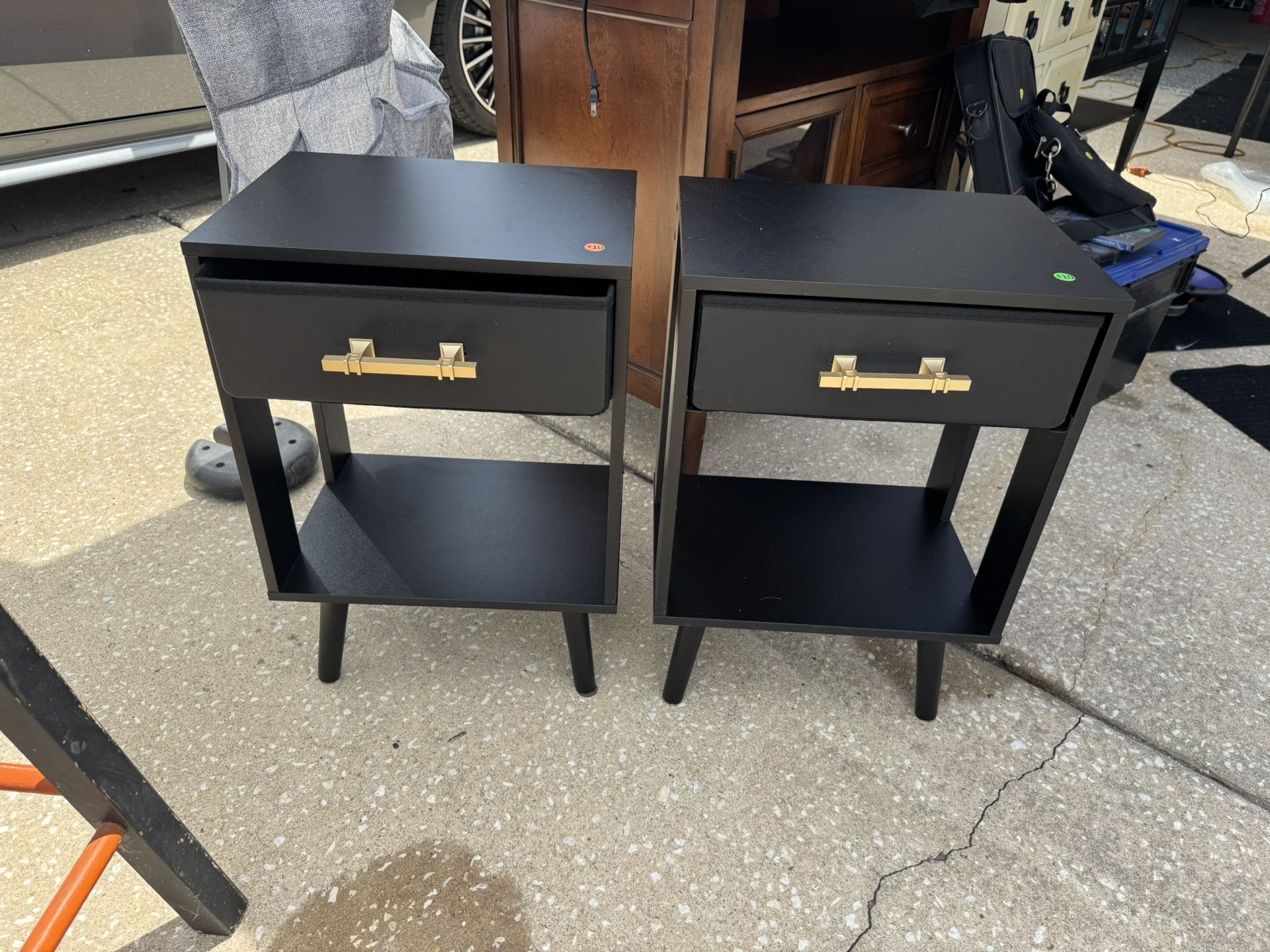 Two Small Side Tables