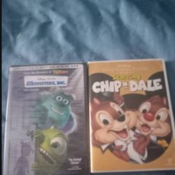 2 Disney Dvd's New