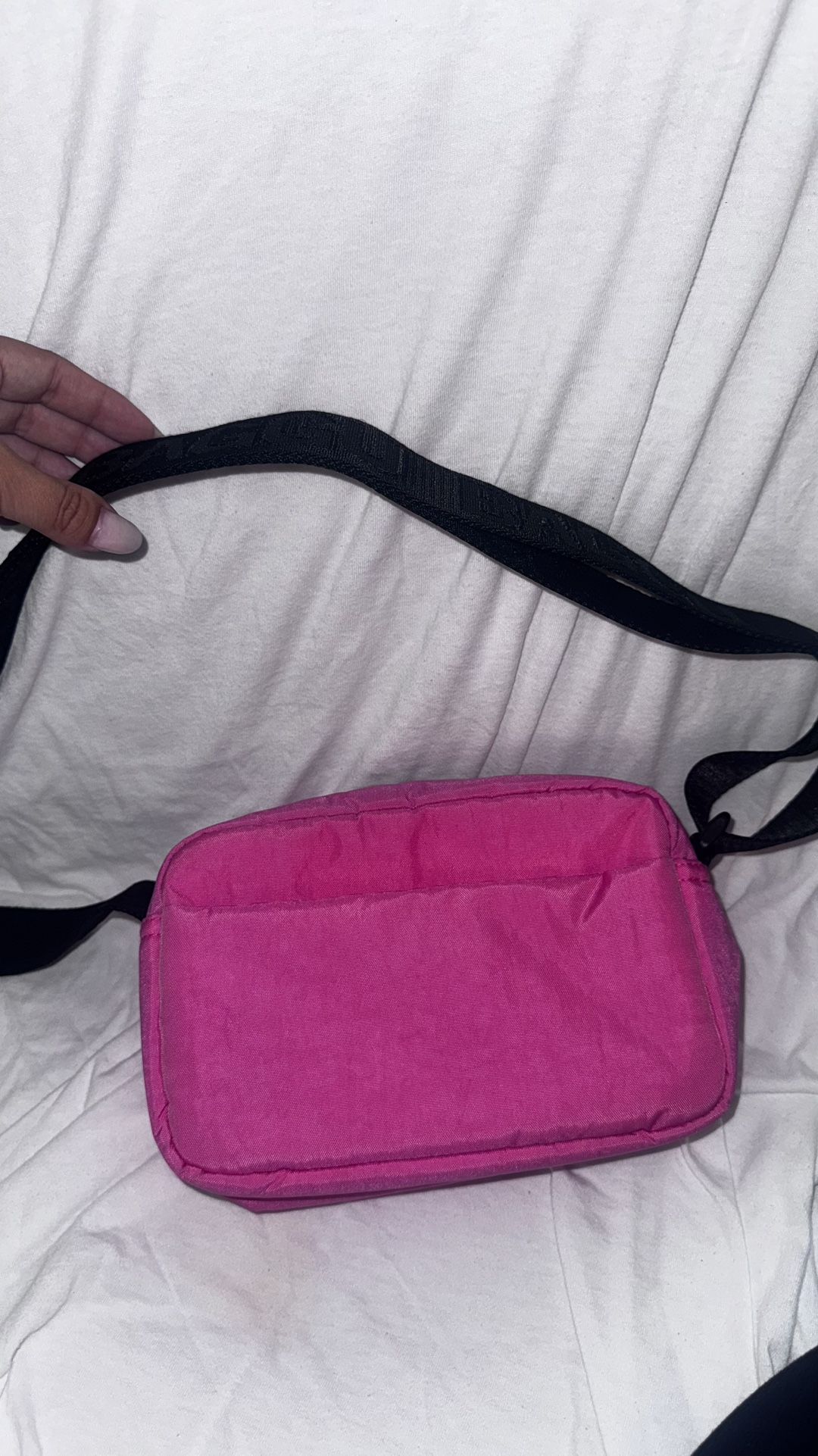Hot Pink Baggu Shoulder Bag