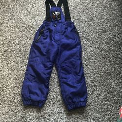 Boy Snow Suspender Jumpsuit