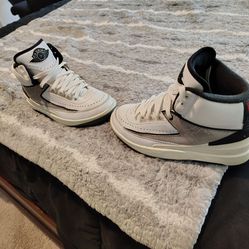 GS Big Kids size 4 1/2 Jordan 2 Retro 'Python'