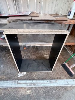 Free black bookcase