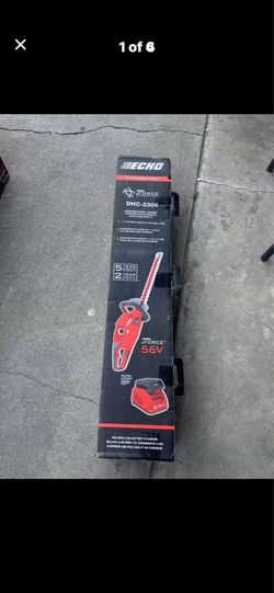Echo eFORCE 56V Cordless Battery Hedge Trimmer with 2.5Ah Battery and Charger