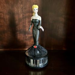 1993 Mattel & ENESCO From BARBIE With Love Limited Ed Musical Figurine 