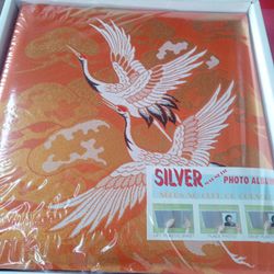 Japanese Silver Crane Photo Album