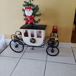 Christmas Horse Drawn Carriage 