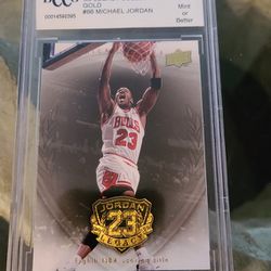 Michael Jordan Gold Legacy #86