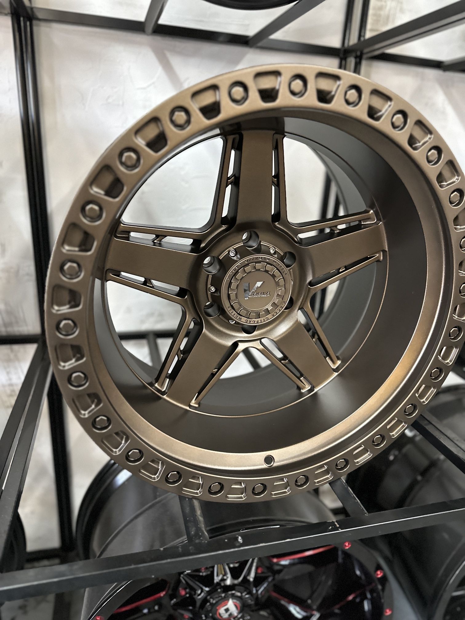 20x12 Vrock Wheels And 33 1250 20 MT