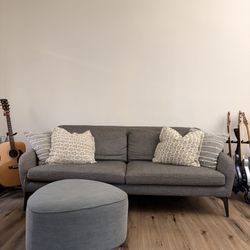 West Elm Alto Sofa + Ottoman