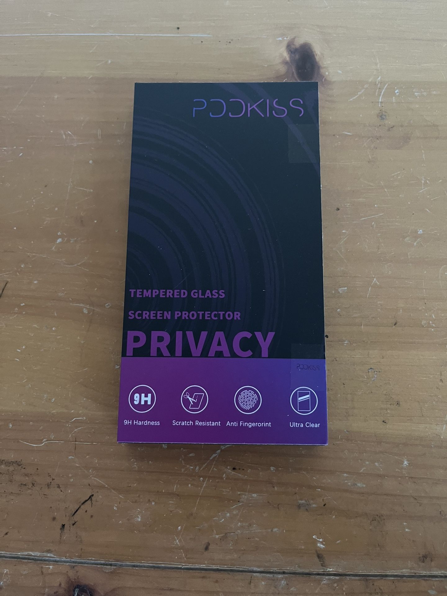 Purple Privacy Screen