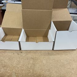 ULINE Boxes  50 Of Each. .75/each