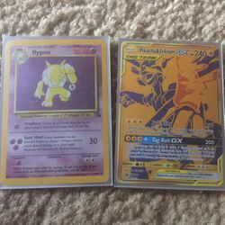 Pokémon Hypno Fossil Holo & Zekrom/Pikachu Promo & Tyranitar V for Sale in  Las Vegas, NV - OfferUp