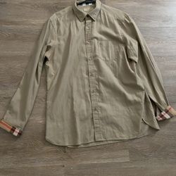 Mens Burberry XL Shirt