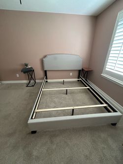 Queen bed frame