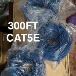 NEW 100 ft Cat5e Patch Cable with Molded RJ45 Connectors (3 packs) 100% pure copper - 100ft