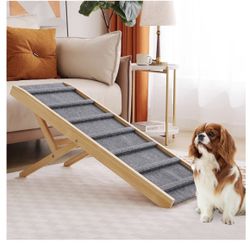 Large Dog Pet Ramp Stairs for Bed Car Truck Couch SUV,Dog Pet Ramp for Small Large Dogs Pets to Get on High Bed Truck Couch Sofa