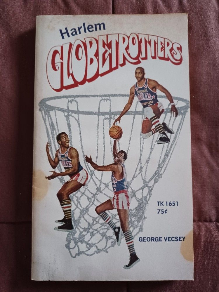 1970 Harlem Globetrotters Paperback 