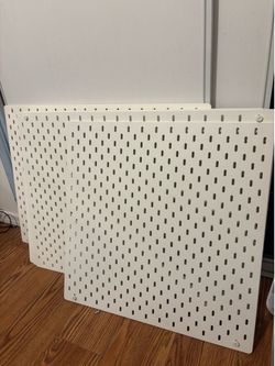 White Pegboards