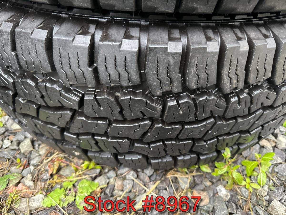 Set of four LT265/75R16 Mazama All Terrain Open Range 16" tires 8967