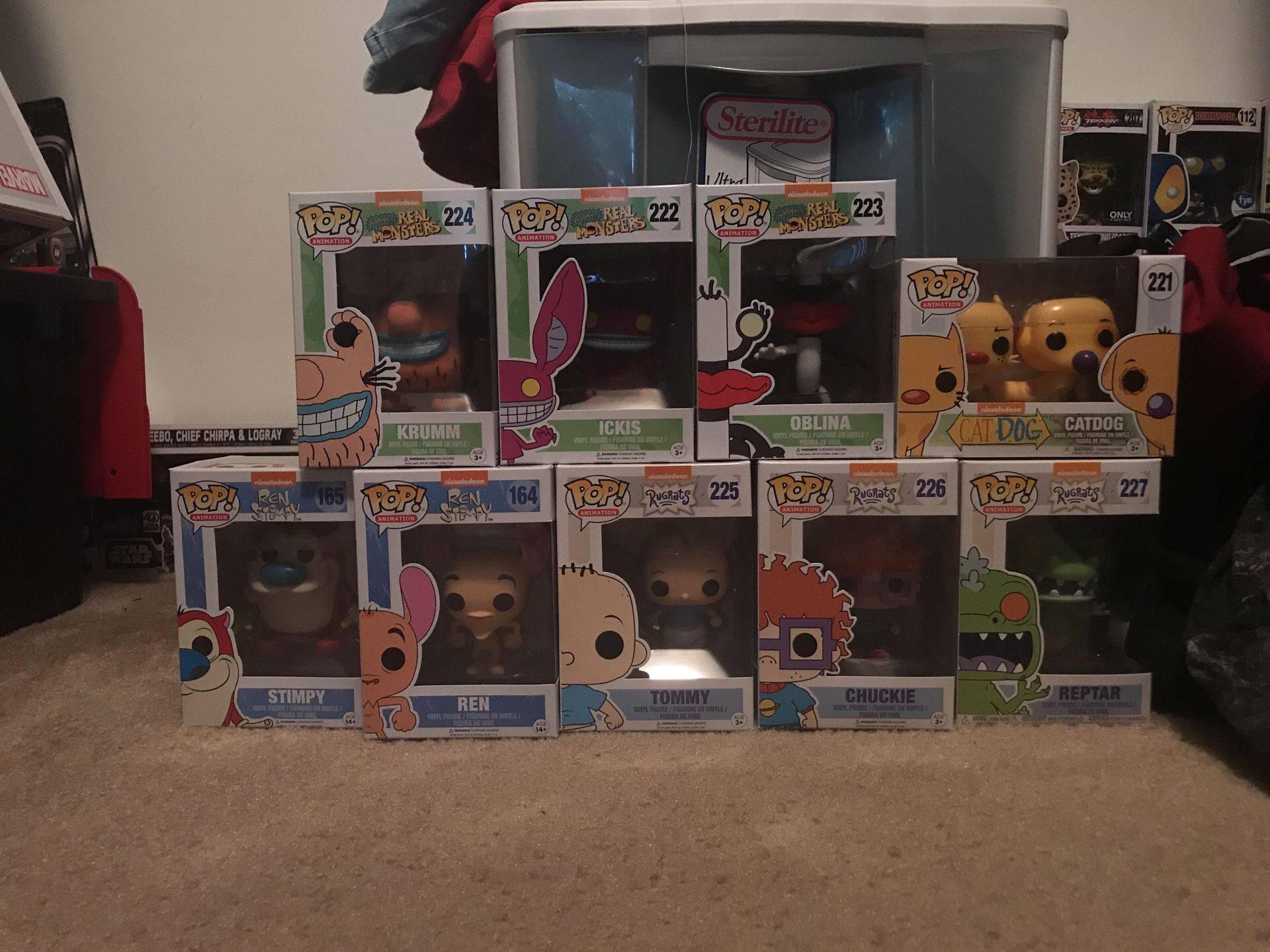 Nickelodeon Funko Pop bundle/set (rugrats, catdog, ahh! Real monsters etc..)