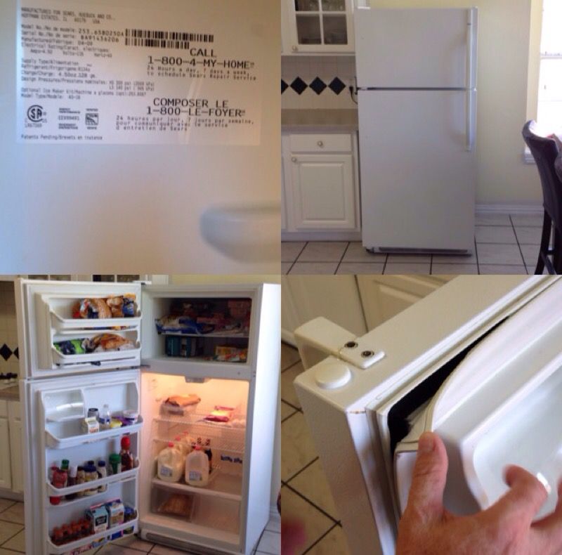 Kenmore refrigerator/253.6580250A