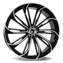 🔥 26X9.0 WEOE-89-5672 MACHINED FACE / GLOSS BLACK WEOE-89-5672 WEOE-89-5672 22 IN STOCK Wheels 🔥