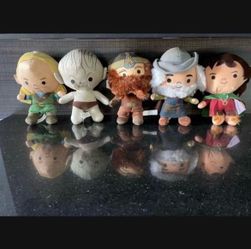 Lord of The Rings 7” Plush Figures Lot of 5
