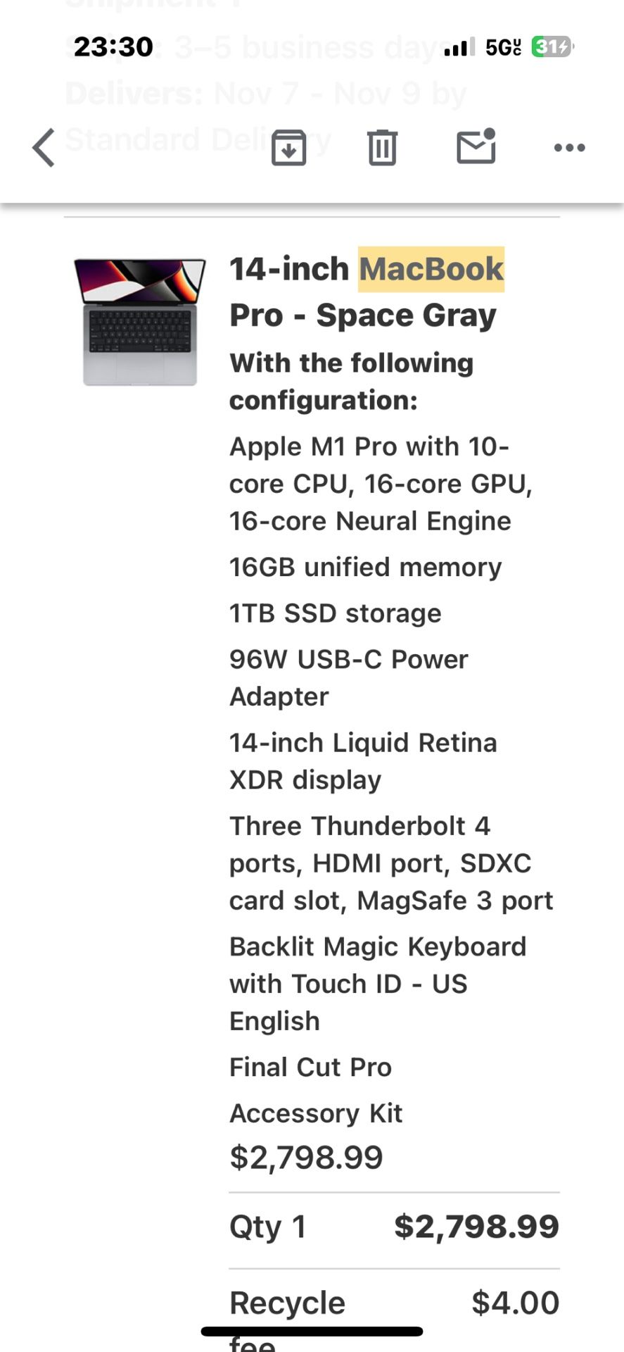 macbook pro 14