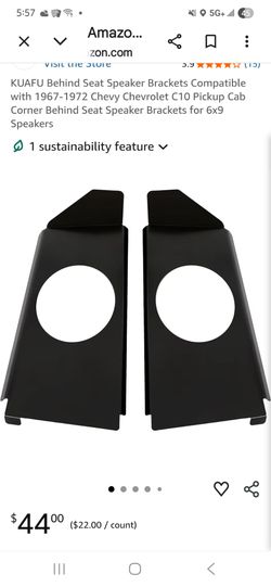C10 1(contact info removed) behind seat corner speaker holders