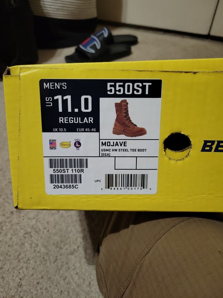  Boots/Military/Belleville Size 11