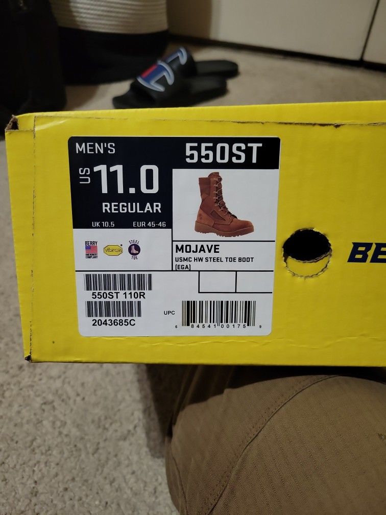 Boots/Military/Belleville Size 11