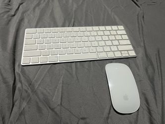 Apple keyboard and mouse