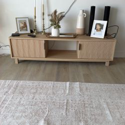 Tv Stand New  Oak Color 